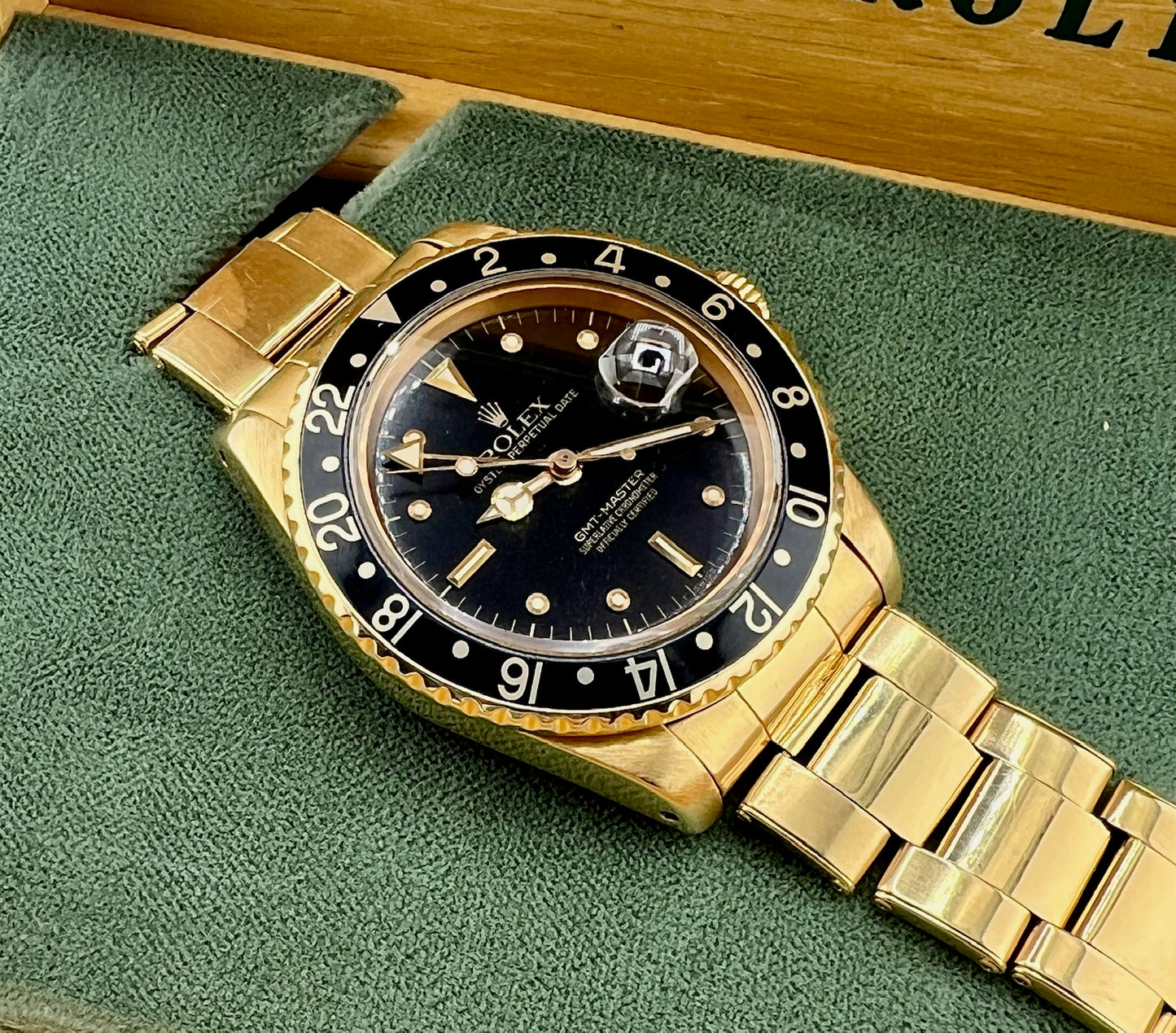 Rolex GMT-Master 16758 Nipple Dial Oyster 1986 No paper rolex