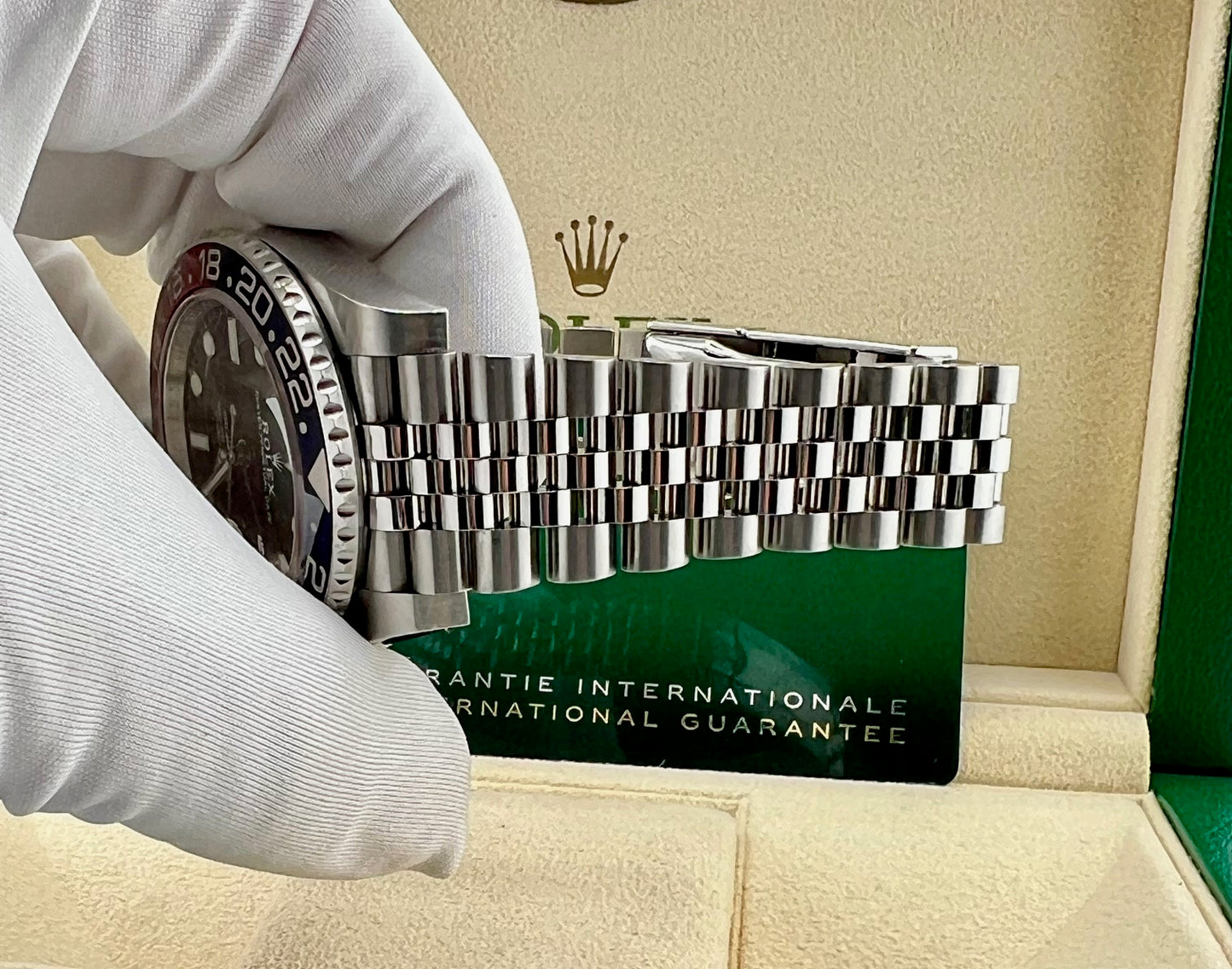 Rolex GMT-Master II ''Pepsi'' 126710BLRO Jubilèe 2020 New Card