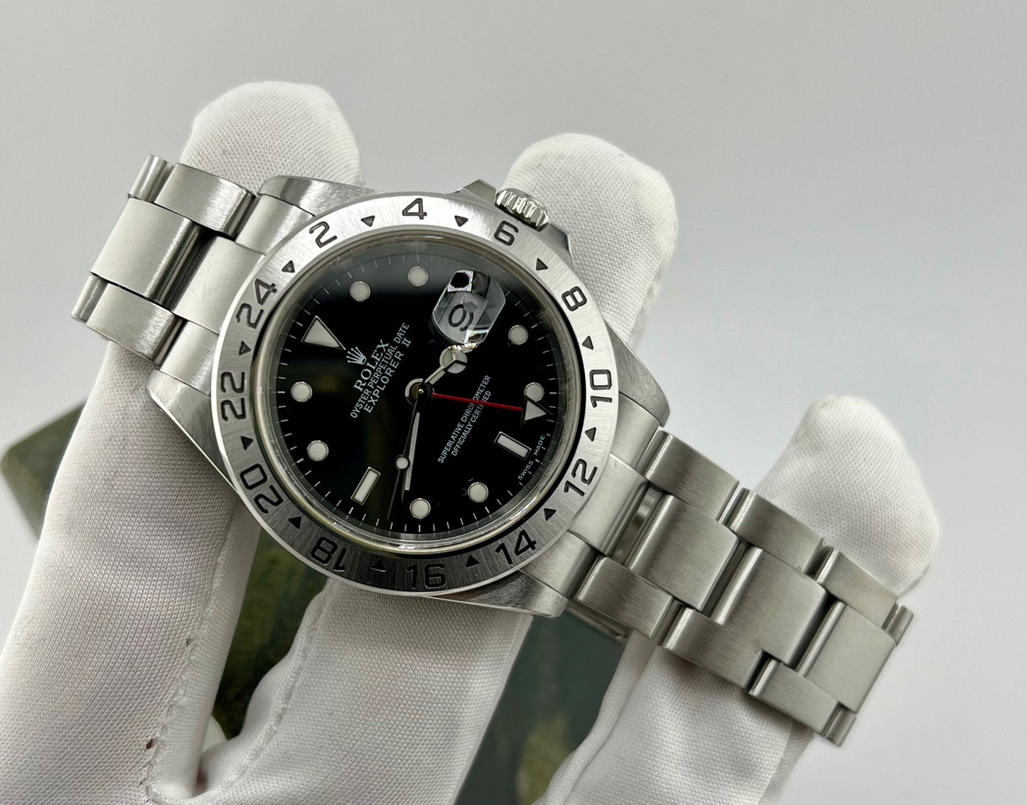 Rolex Explorer II 16570 Black Dial SEL 2003 Ita