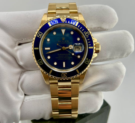 Rolex Submariner Date 16618 Purple Dial 1994 only watch