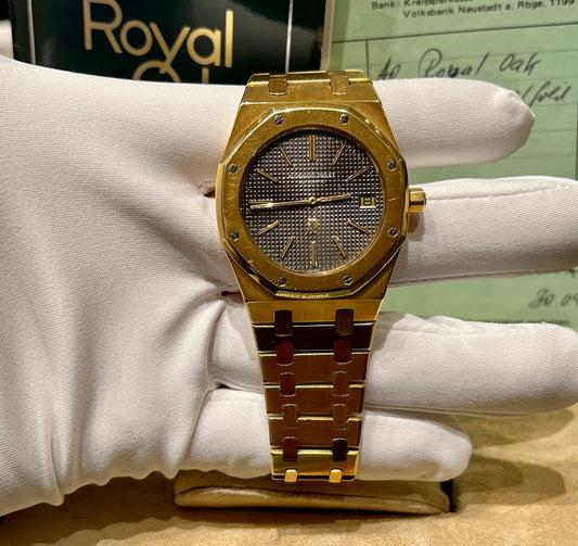 Audemars Piguet Royal Oak Jumbo 5402BA Full Set 1977 Rare