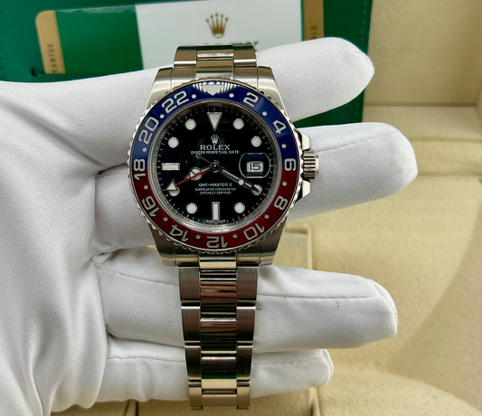 Rolex GMT-Master II 116719BLRO White Gold 2015