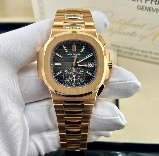 Patek Philippe Nautilus 5980/1R-001 Chocolate 2016 Ita NEW