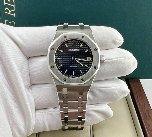 Audemars Piguet Royal Oak 14790ST Blue Dial Short Index 2006 Extrait D'archive 2021
