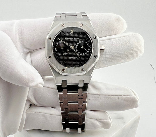 Audemars Piguet Royal Oak Day-date 25572ST Black Dial solo orologio only watch
