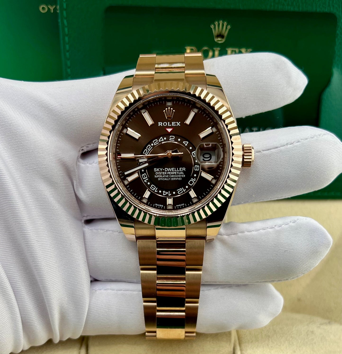 Rolex Sky-Dweller 326935 Chocolate 2022 New 42mm