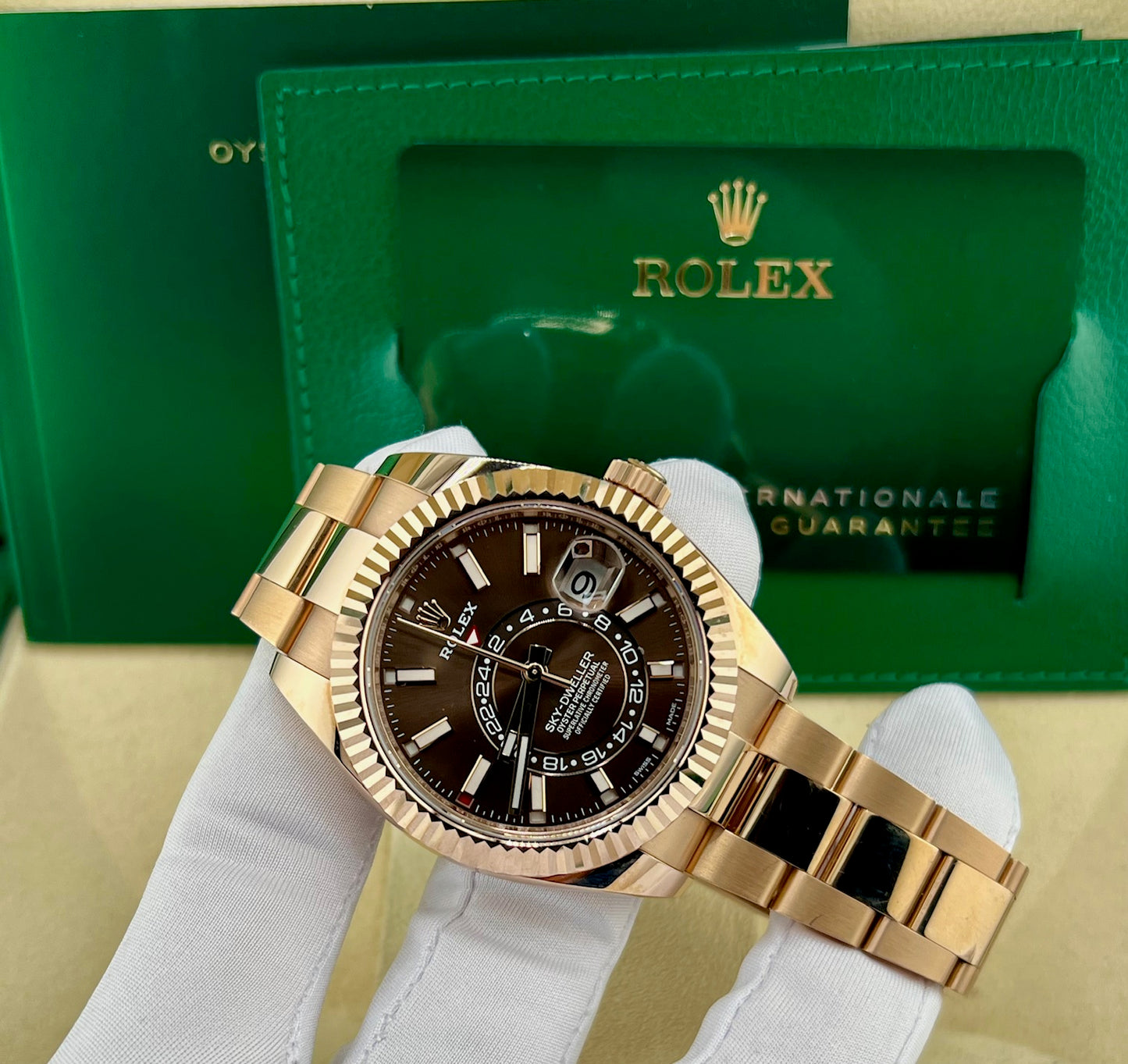 Rolex Sky-Dweller 326935 Chocolate 2022 New 42mm