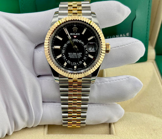 Rolex Sky-Dweller 326933 Black Dial Jubilèe 2022 NEW