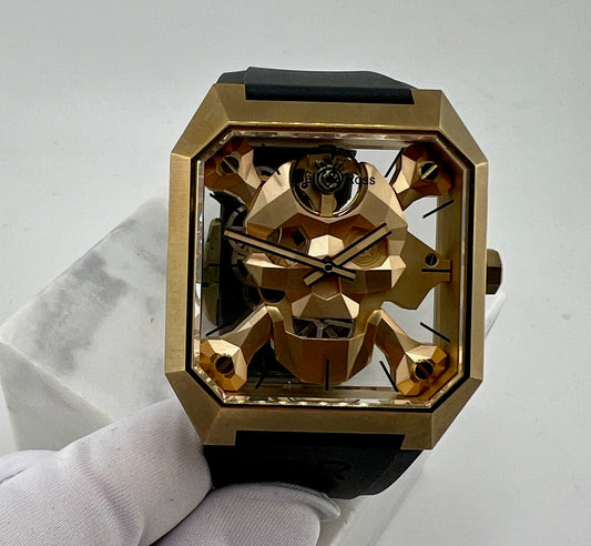 Bell & Ross Cyber Skull Br 01 Limited Edition BR01-CSK-BR/SRB 45X52mm only watch