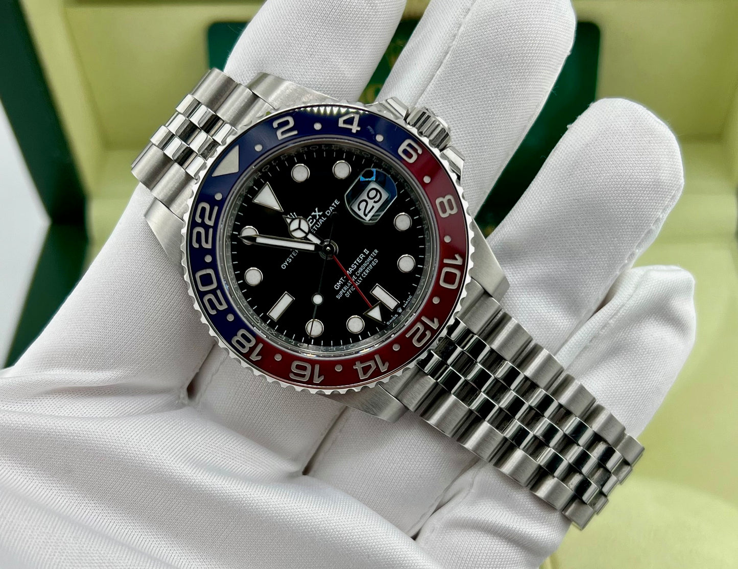 Rolex GMT-Master II 126710BLRO ''Pepsi'' Jubilèe 2024