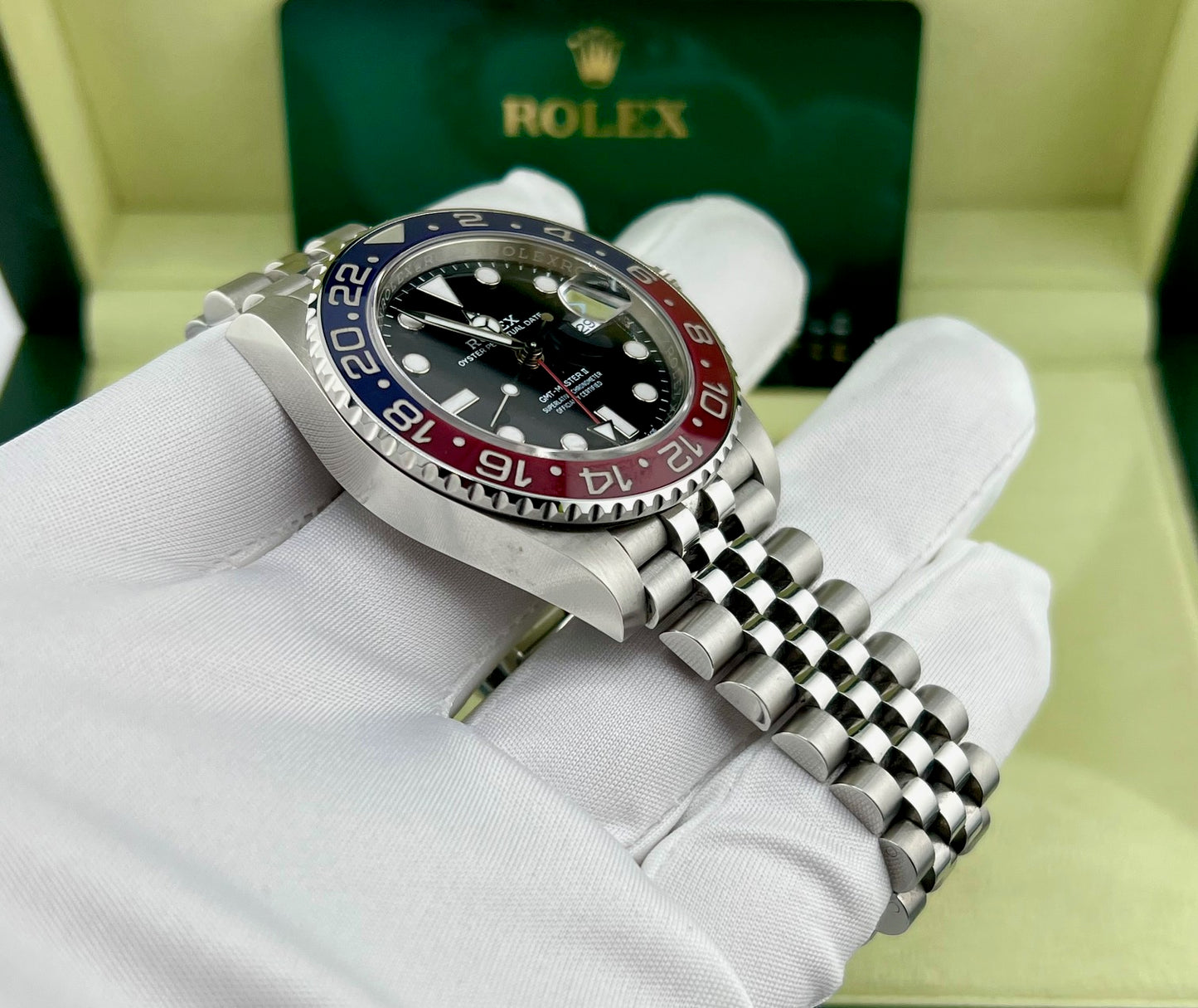 Rolex GMT-Master II 126710BLRO ''Pepsi'' Jubilèe 2024