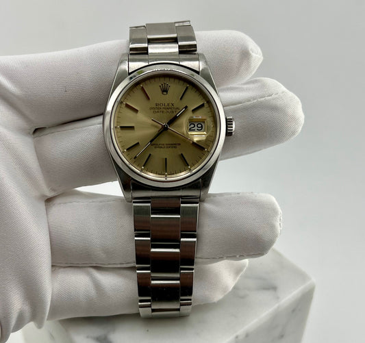 Rolex Datejust 36MM 16200 Oyster solo orologio only watch 1994