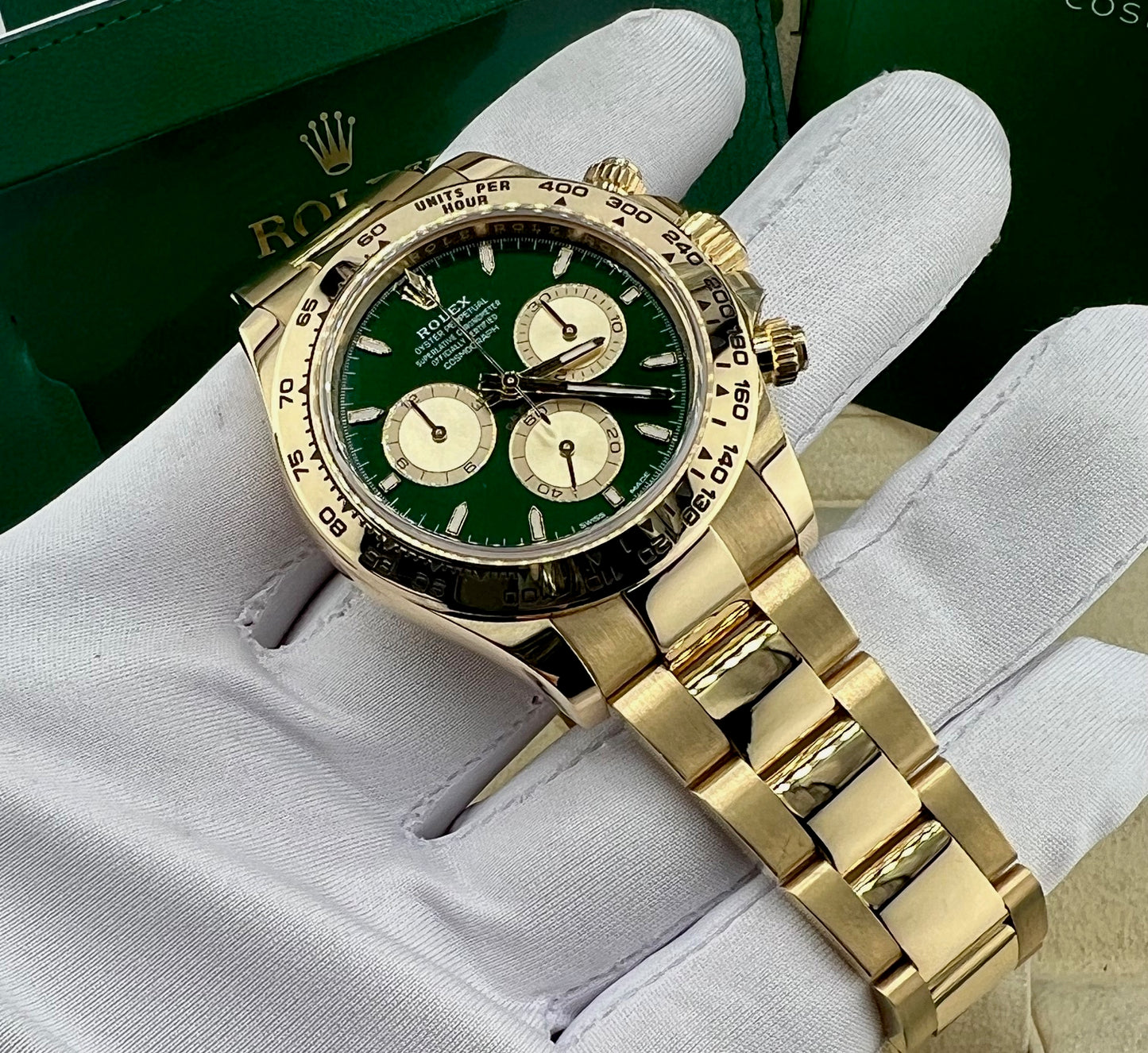 Rolex Cosmograph Daytona 126508 Green Dial 2025
