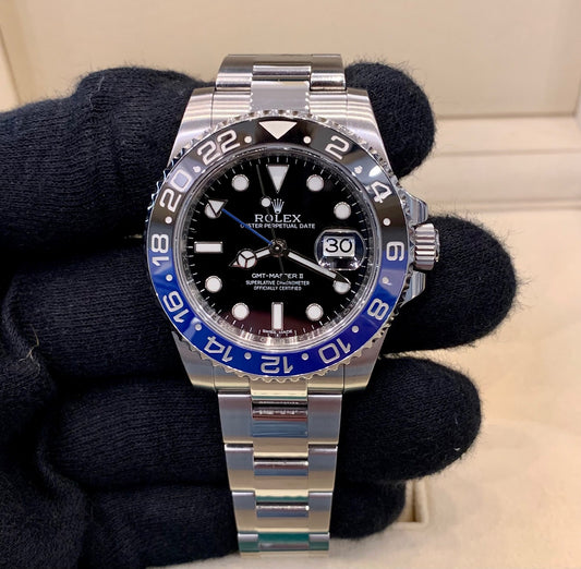 Rolex GMT-Master II "Batman" 116710BLNR 2018 ITA like new