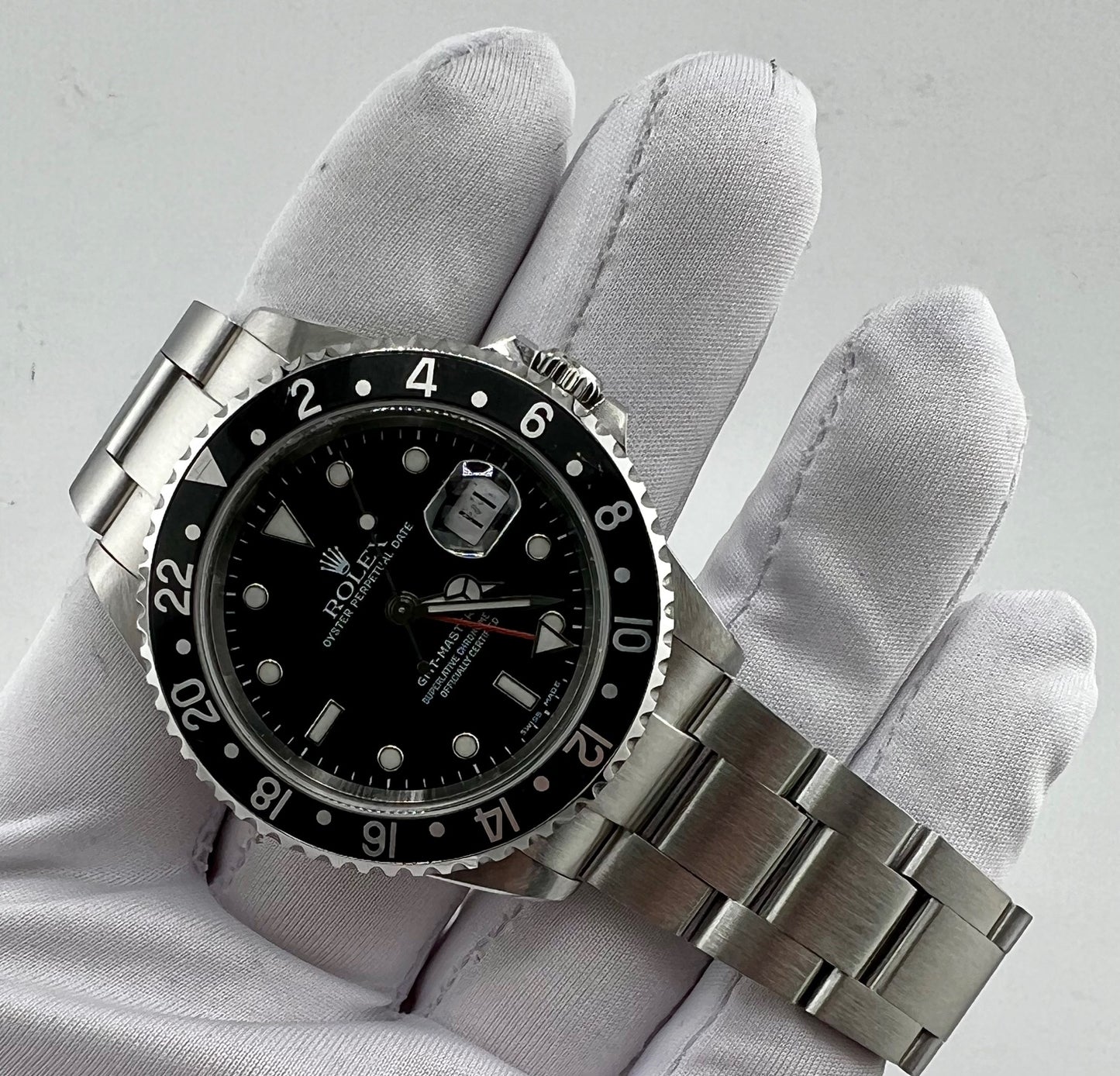 Rolex GMT-Master II 16710 Y 2003 Black insert only watch