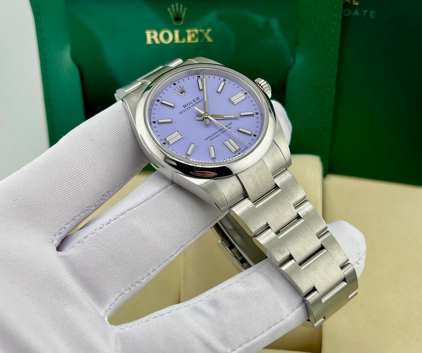 Rolex Oyster Perpetual 36mm 126000 Lavanda 2025 NEW