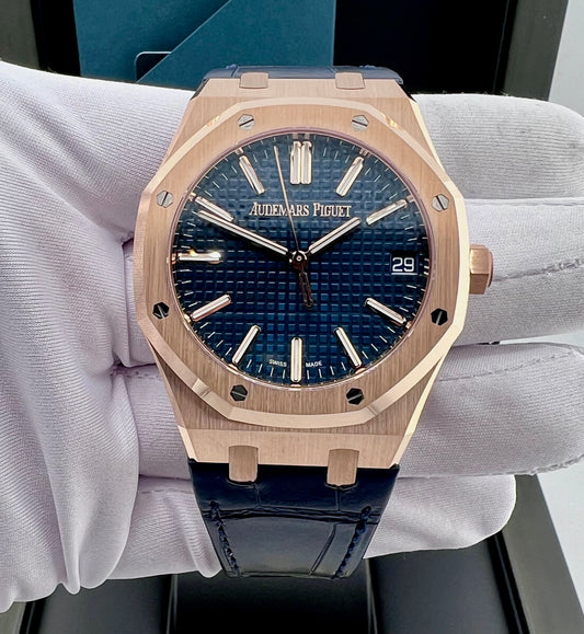 Audemars Piguet Royal Oak 15510OR 41mm Blue Dial Full Set 2025 NEW