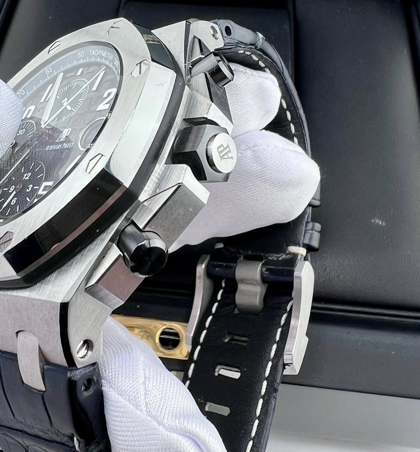 Audemars Piguet Royal Oak Offshore Chronograph ''Batman'' 2018 Full Set 26470ST