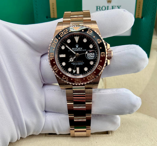 Rolex GMT-Master II 126715CHNR Everose 2020 Ita Full Set