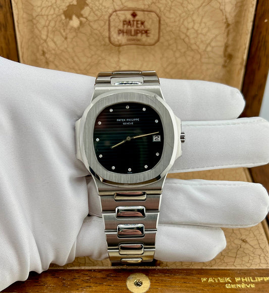 Patek Philippe Nautilus 3700 Jumbo 1973 Extrait d'archive + Box
