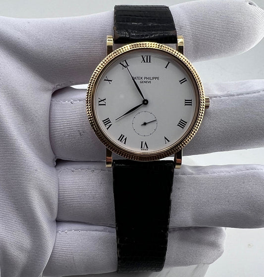 Patek Philippe Calatrava 3919J Yellow Gold Manuale Paper Patek NO Box