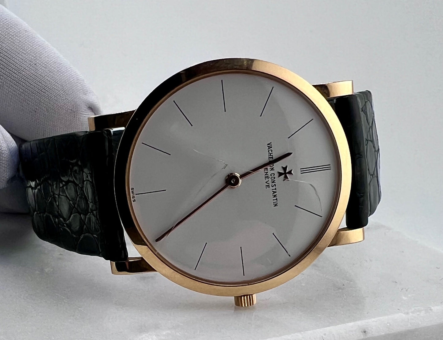 Vacheron Constantin Patrimony 33092 Rose gold manuale 31.5mm rare