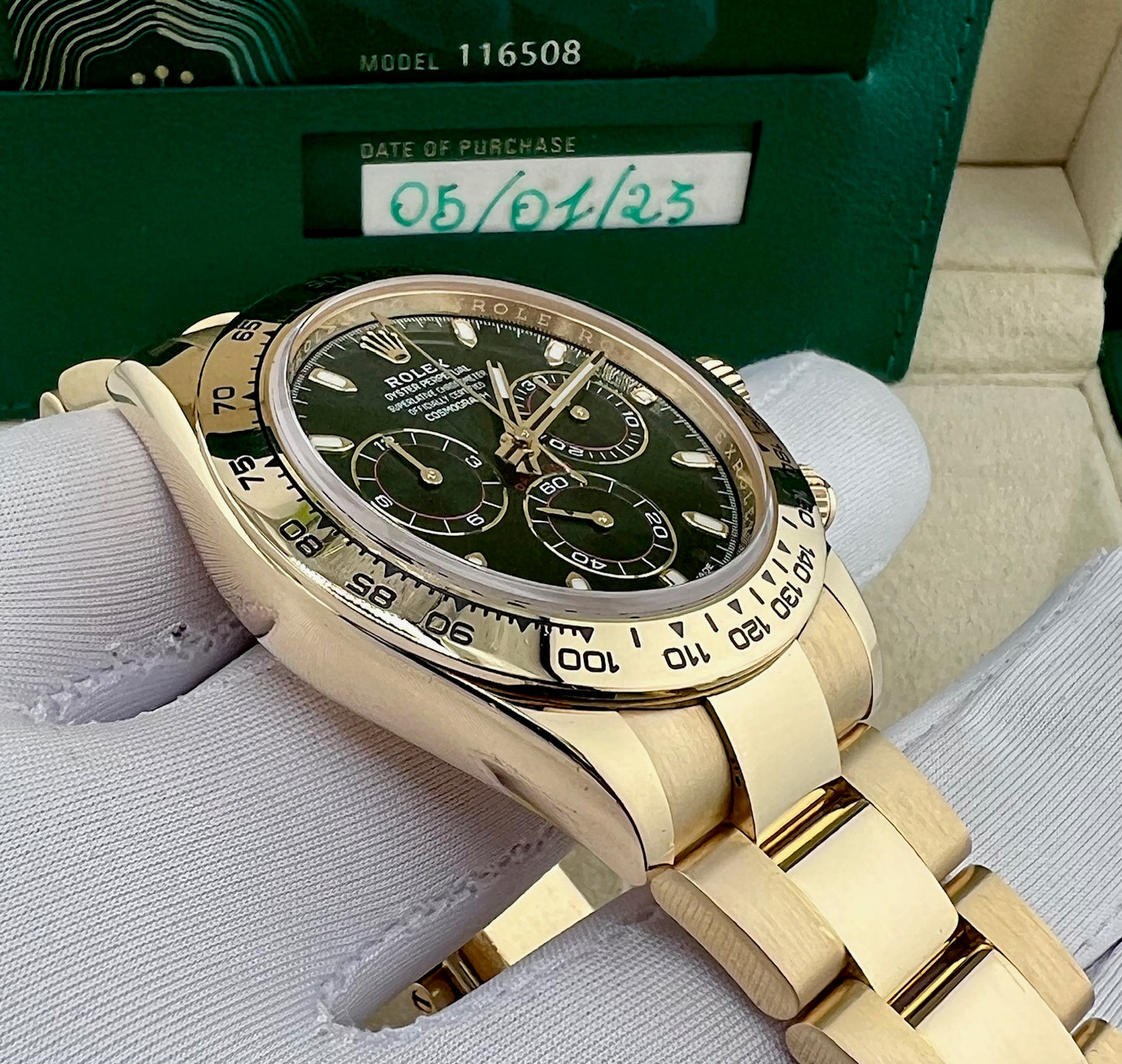 Rolex Daytona 116508 Green Dial 2023