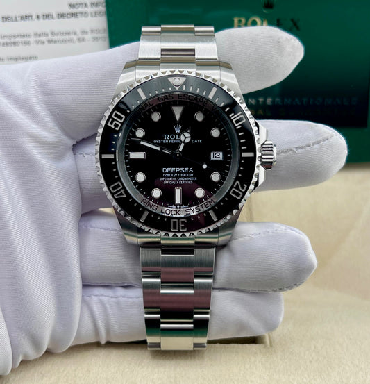 Rolex Sea-dweller Deepsea 136660 Black Dial 2025 44mm Full Set