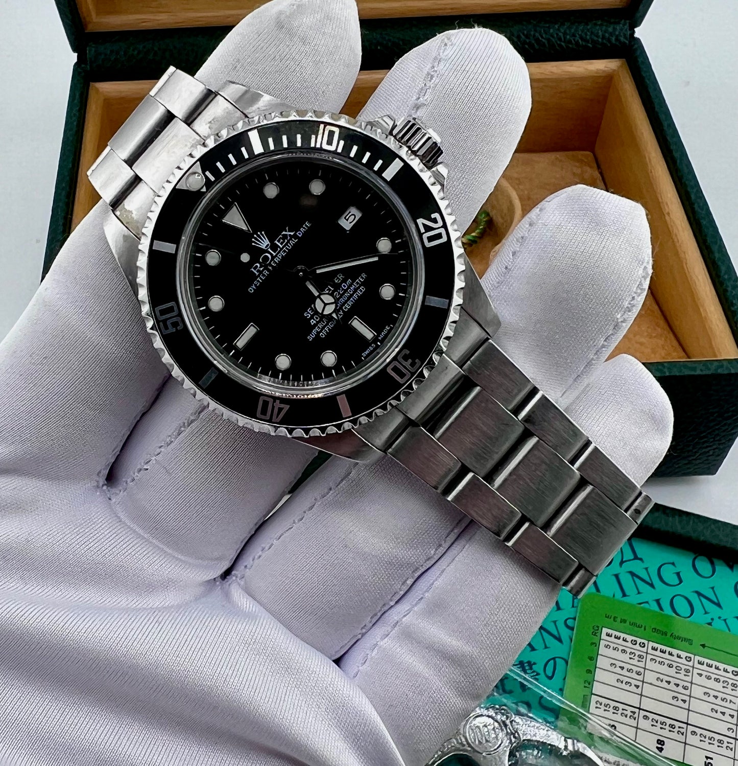 Rolex Sea-Dweller 16600 Seadweller 40mm full set 2003 Tool Kit ITA