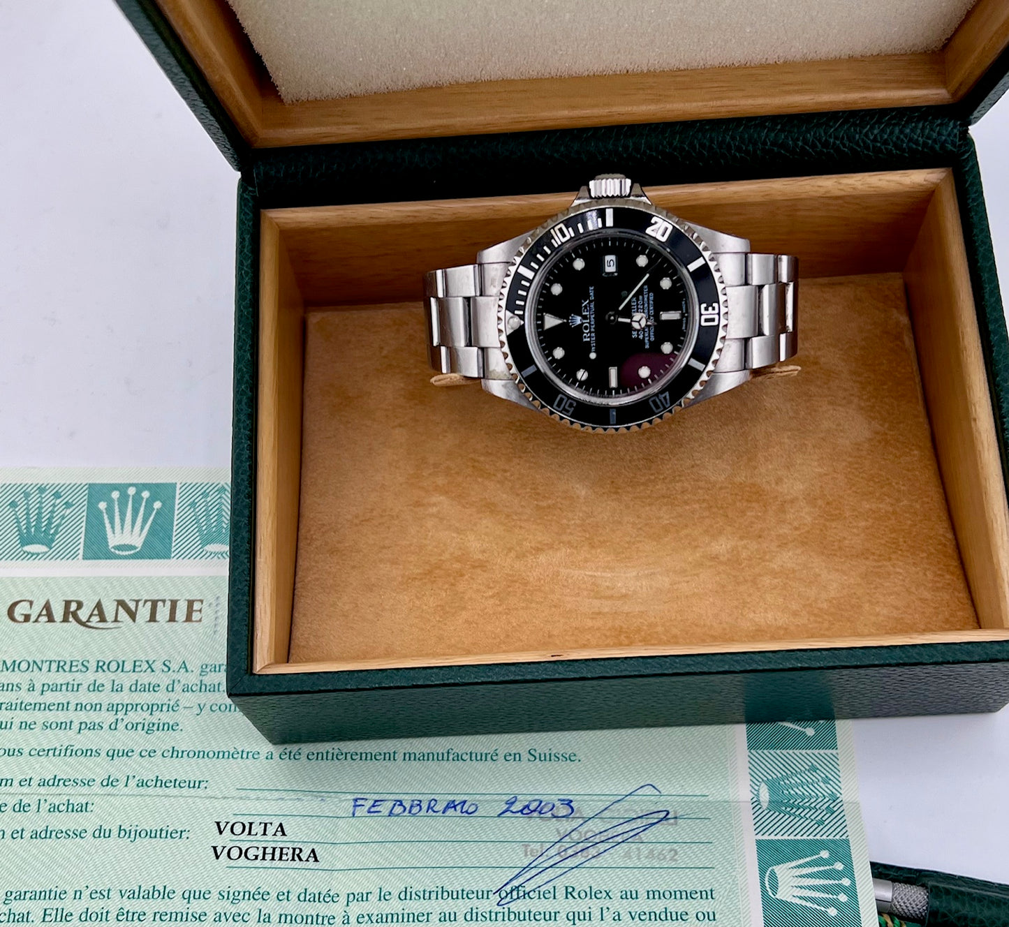 Rolex Sea-Dweller 16600 Seadweller 40mm full set 2003 Tool Kit ITA