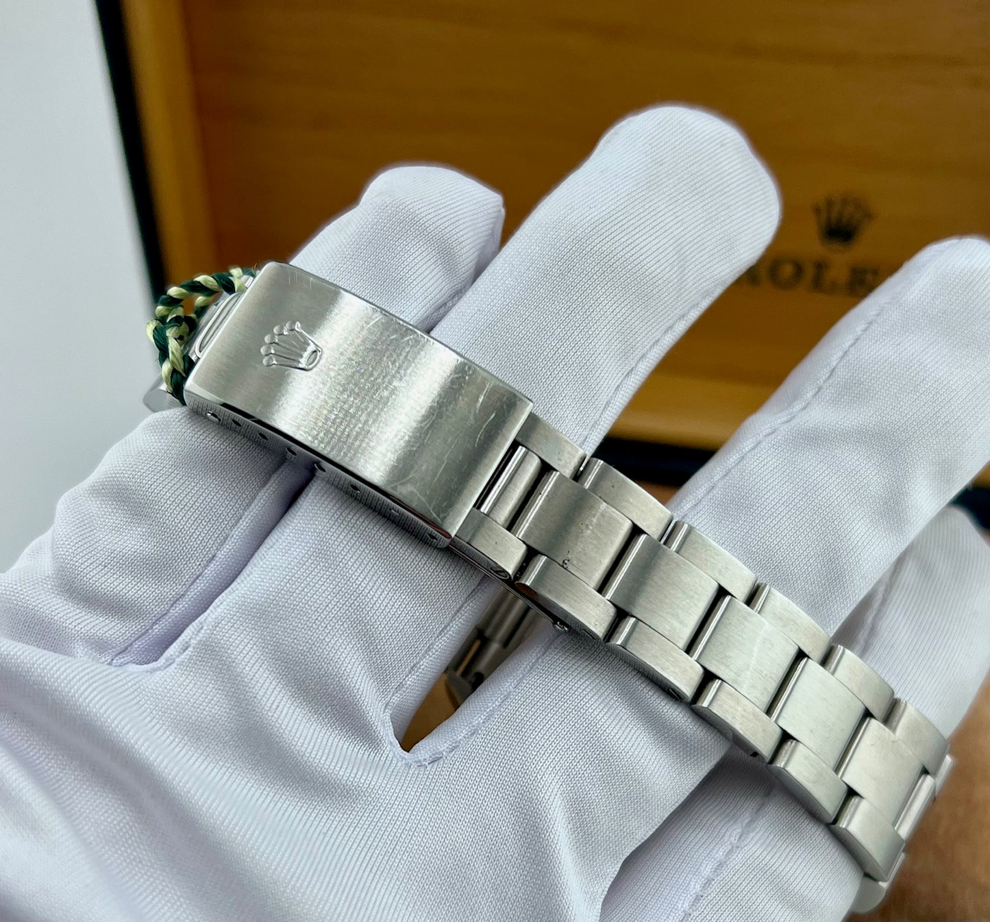 Rolex Air-King 14000 34mm Blue Dial Full Set ITA Service 2023 Rolex