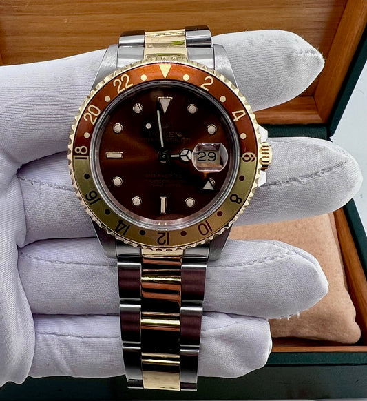 Rolex GMT-Master II 16713 Eye Of The Tiger Oyster Box&Paper 1990(Svizzera)