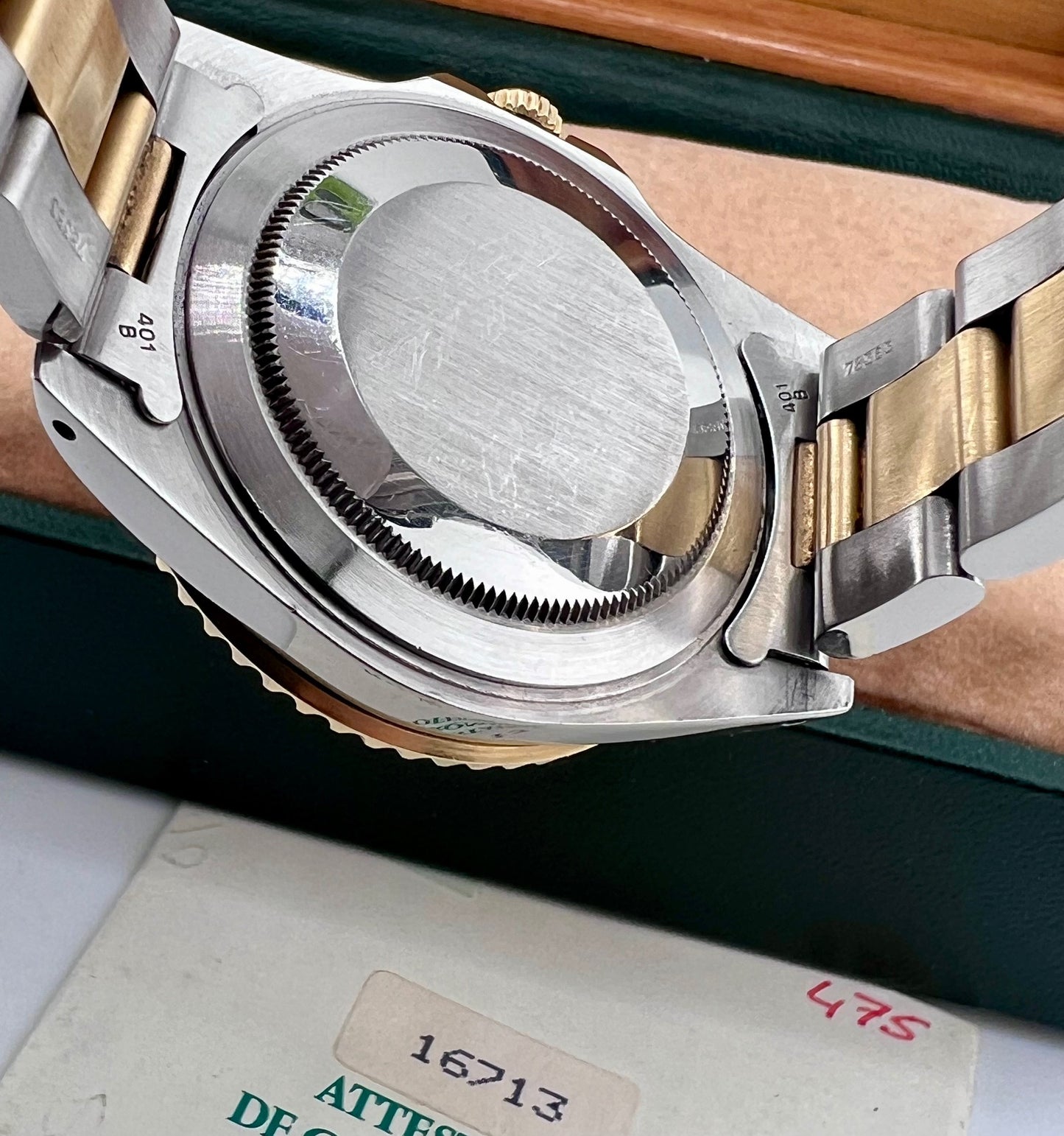 Rolex GMT-Master II 16713 Eye Of The Tiger Oyster Box&Paper 1990(Svizzera)