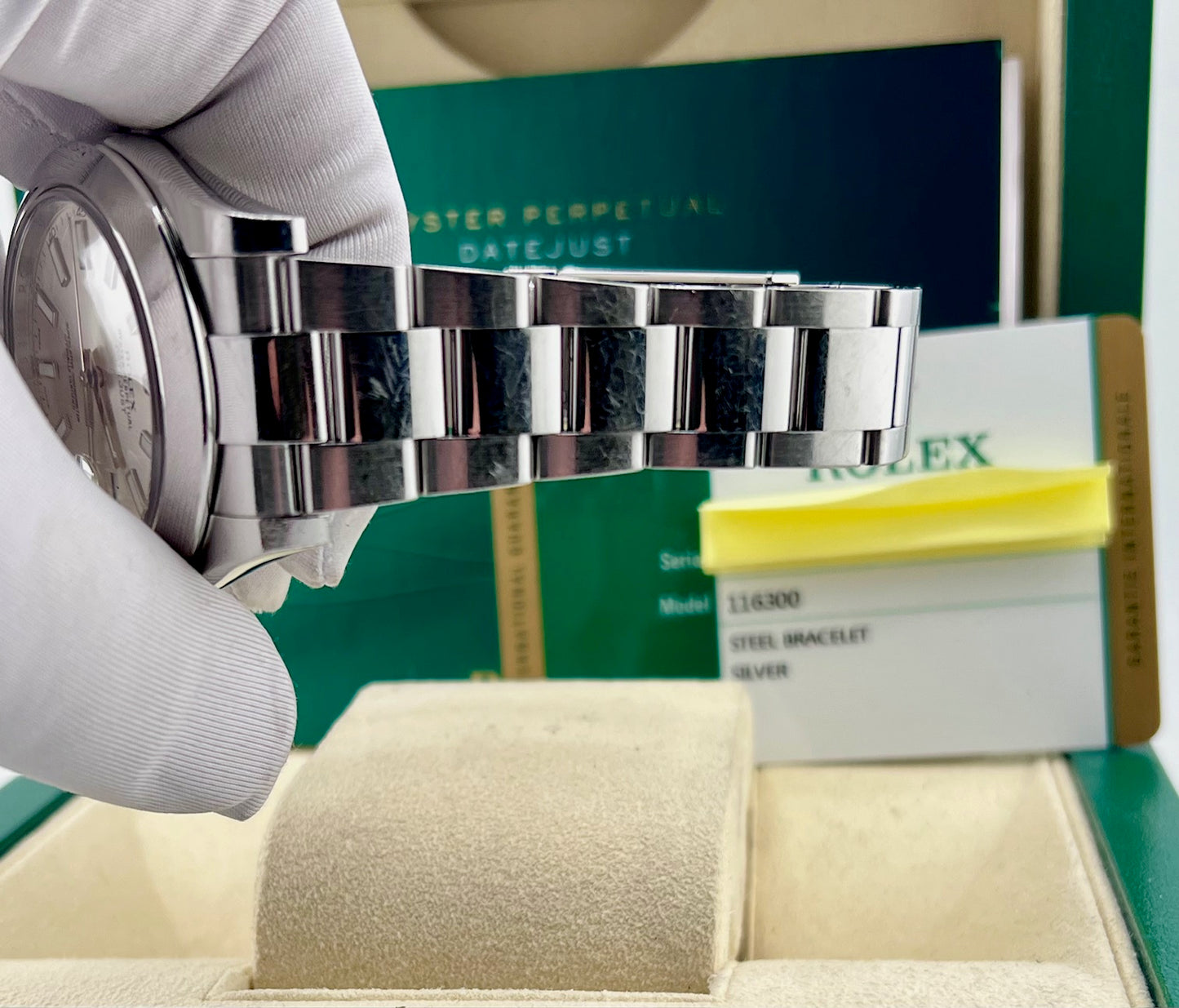 Rolex Datejust II 116300 Silver Dial Oyster 2015 Ita 41mm