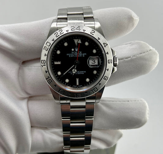 Rolex Explorer II 16570 Black Dial 2006 only watch