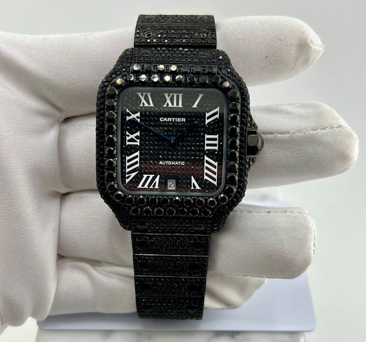Cartier Santos Large WSSA0018 Custom total Black 2023