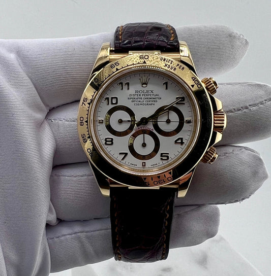 Rolex Daytona 16518 Zenith 1998 White Dial only watch