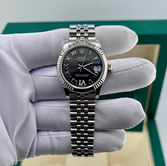 Rolex Datejust 31mm 278274 Jubilèe 2022 Full Set Ita Rodium Dial diamond