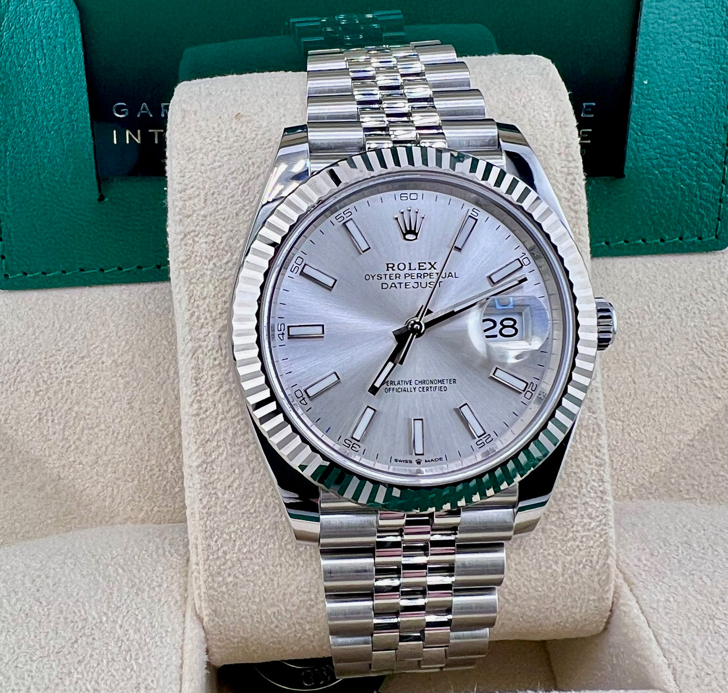 Rolex Datejust 41mm 126334 Silver Dial Jubilèe 2024 NEW