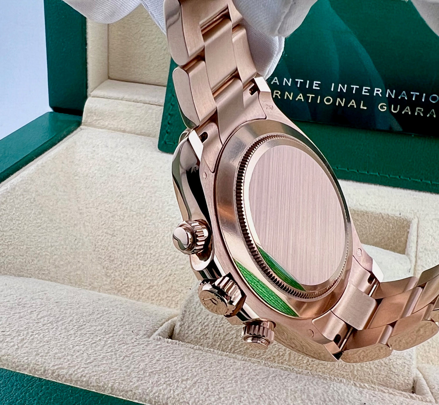 Rolex Daytona 116505 Everose Black Dial 2020 New Card Like new