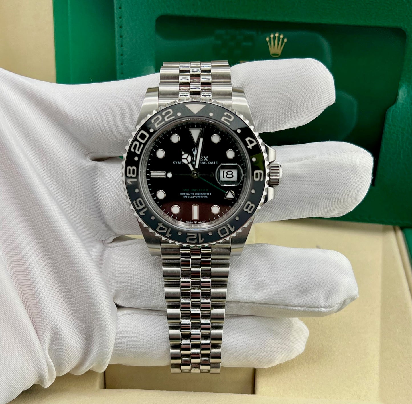 Rolex GMT-Master II ''Bruce Wayne'' 126710GRNR 2025 Jubilèe NEW