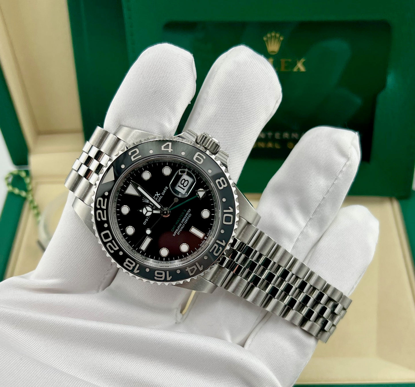 Rolex GMT-Master II ''Bruce Wayne'' 126710GRNR 2025 Jubilèe NEW