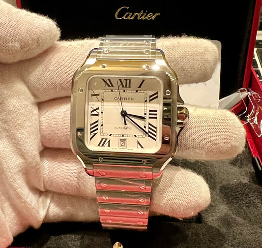 Cartier Santos De Cartier WSSA0018 NEW 2024 Stickers Large