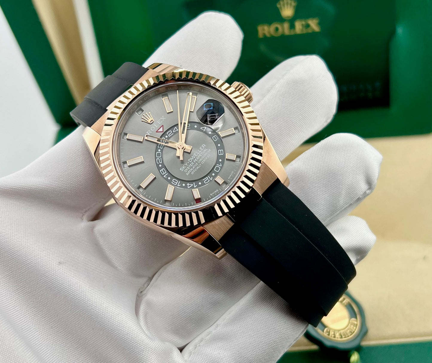 Rolex Sky-Dweller 326235 Grey Dial 2022 NEW 42mm
