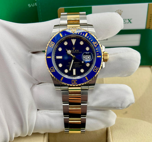Rolex Submariner Date 40mm 116613LB 2018 Blue Dial