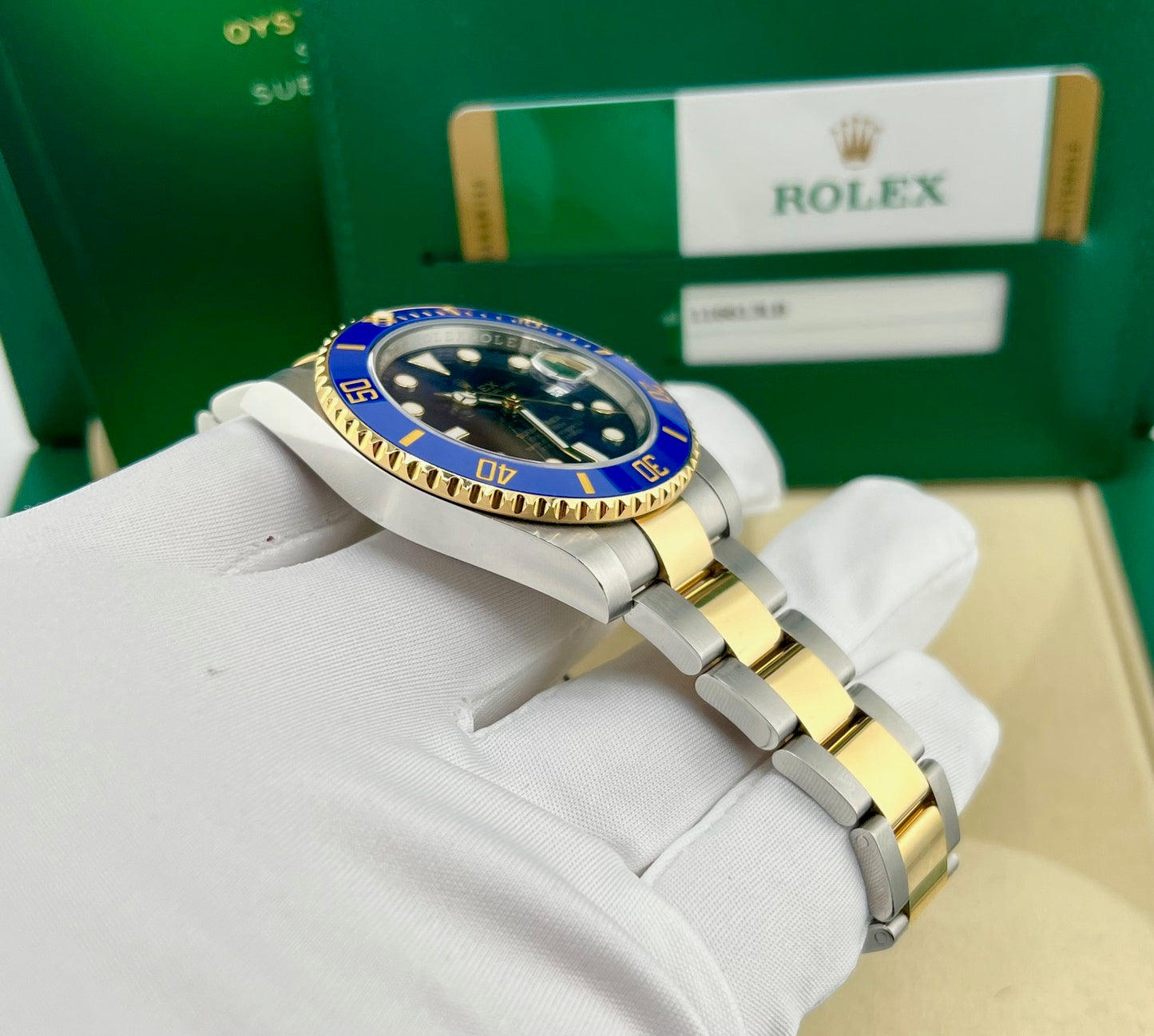 Rolex Submariner Date 40mm 116613LB 2018 Blue Dial