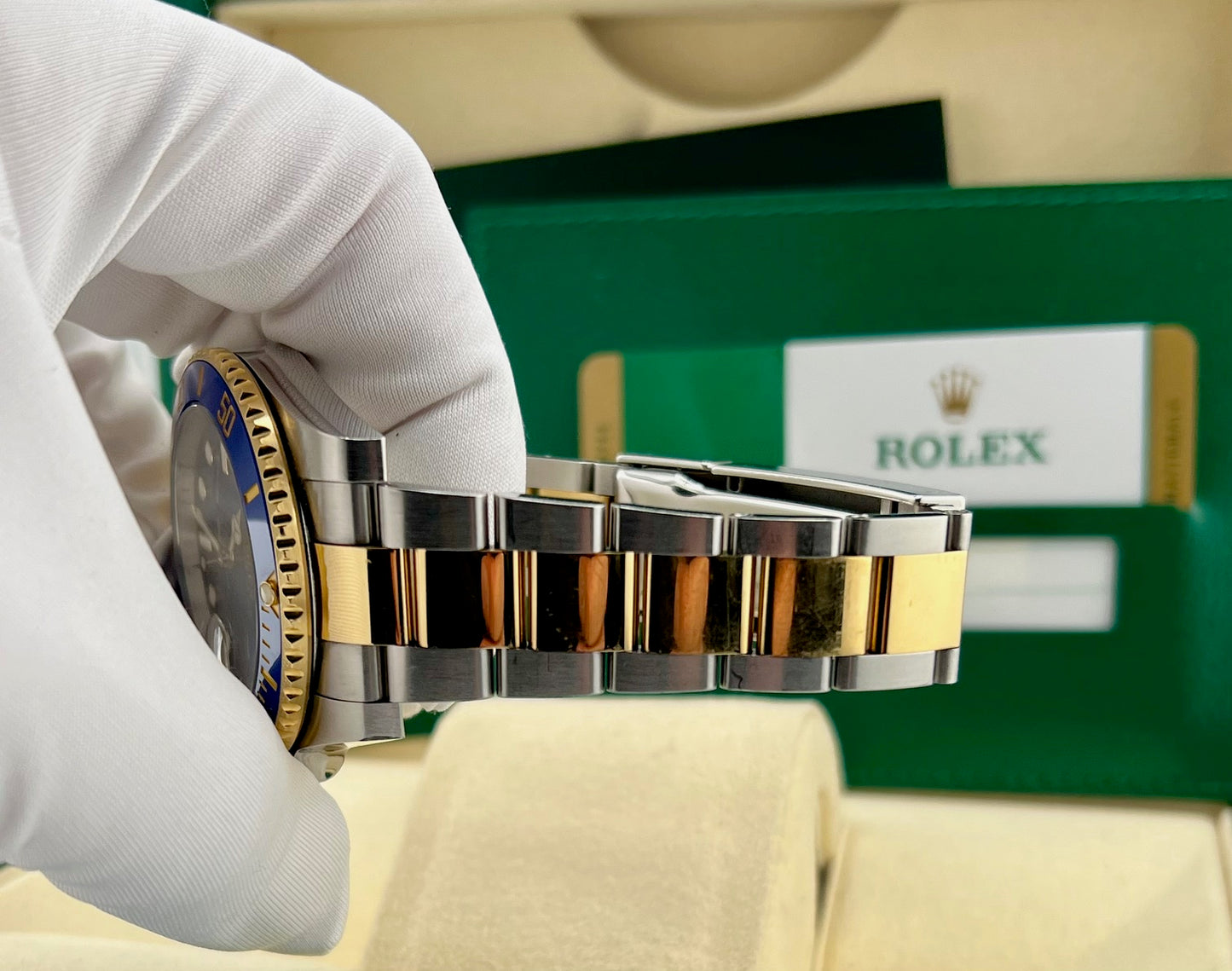 Rolex Submariner Date 40mm 116613LB 2018 Blue Dial