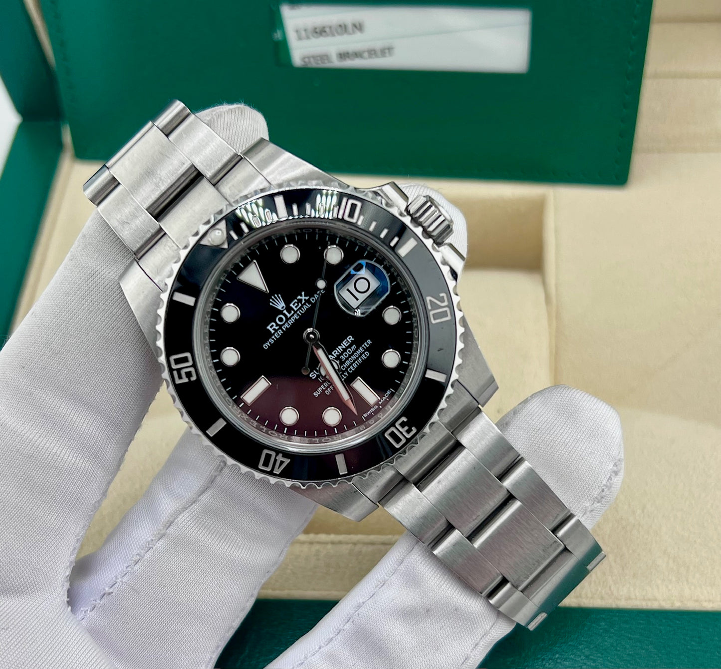 Rolex Submariner Date 116610LN 40mm 2019 Ita Full Set
