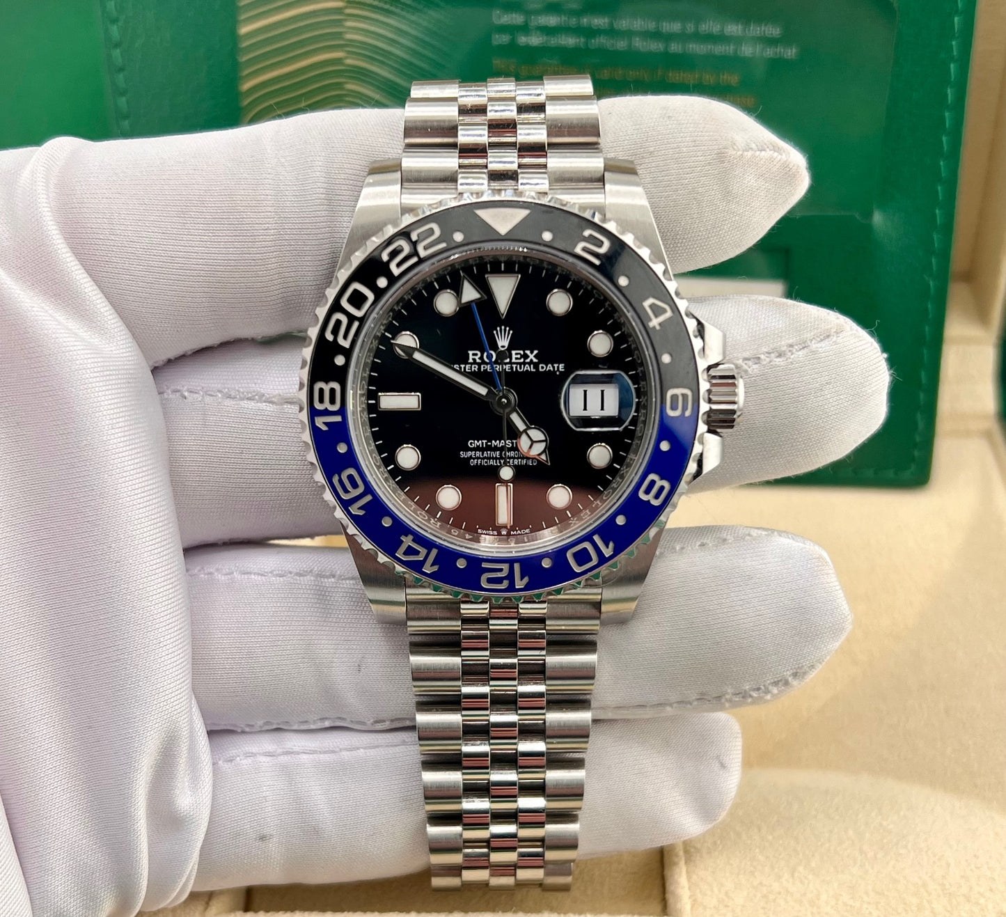 Rolex GMT-Master II 126710BLNR ''Batman'' Jubilèe 2021