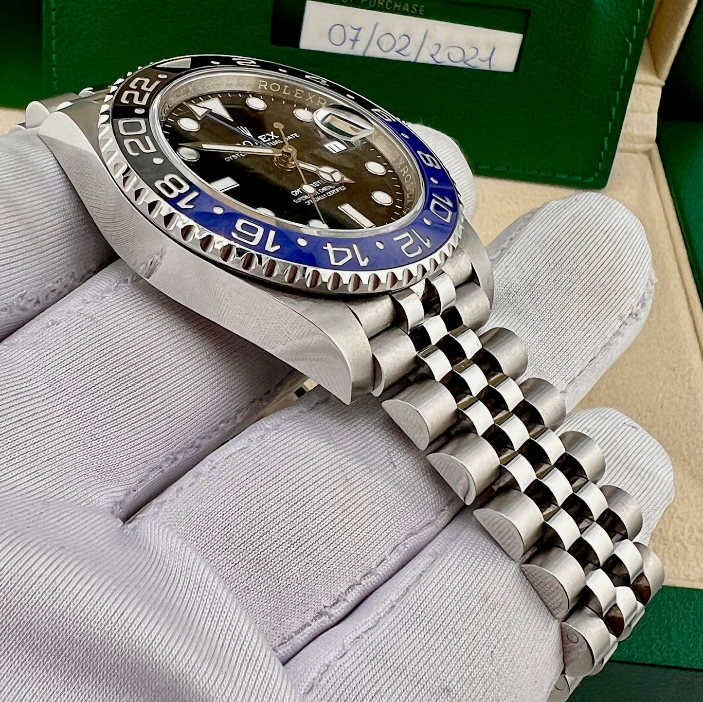 Rolex GMT-Master II 126710BLNR ''Batman'' Jubilèe 2021